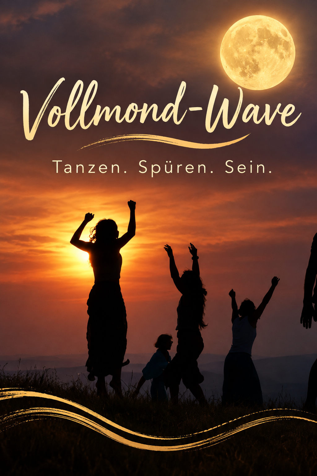 Wavetanzen bei Vollmond