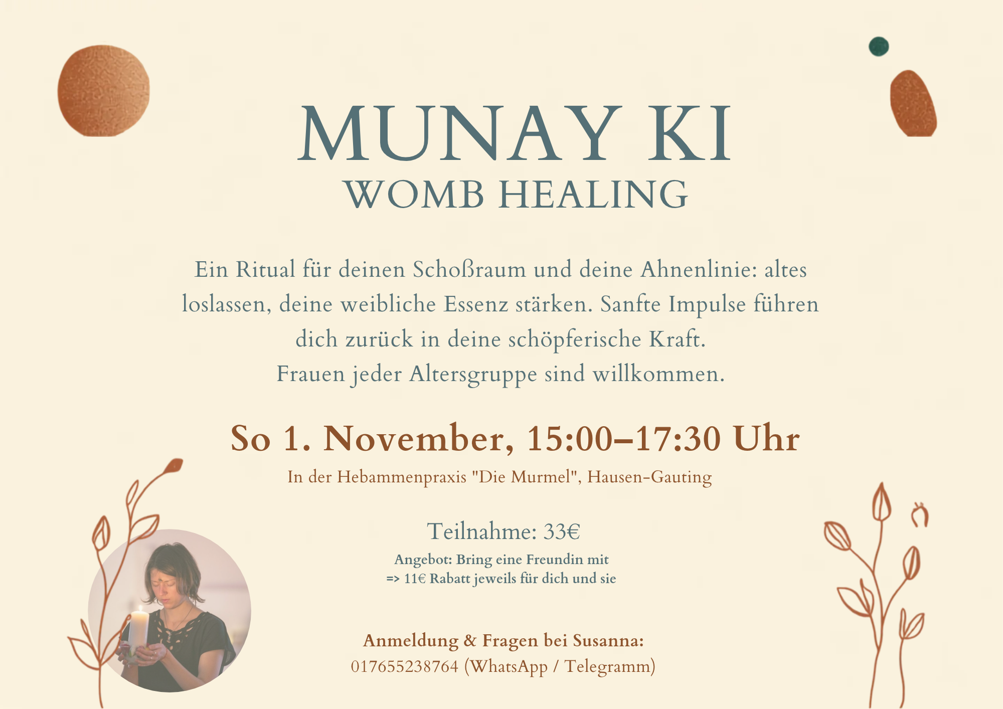 Womb Healing Flyer