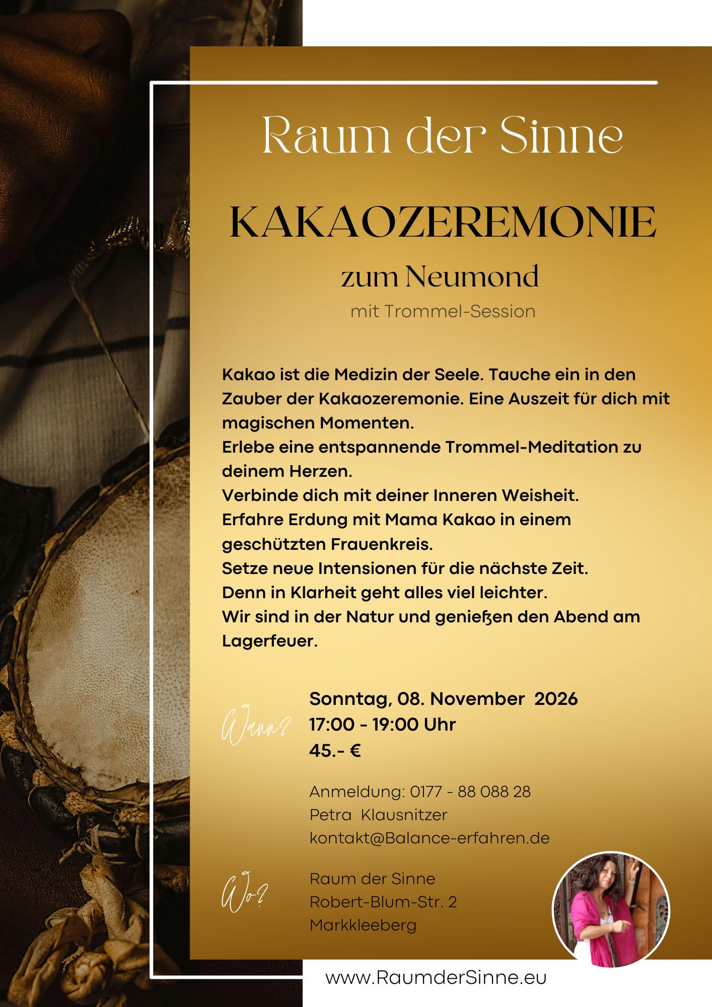 Kakaozeremonie zum Neumond