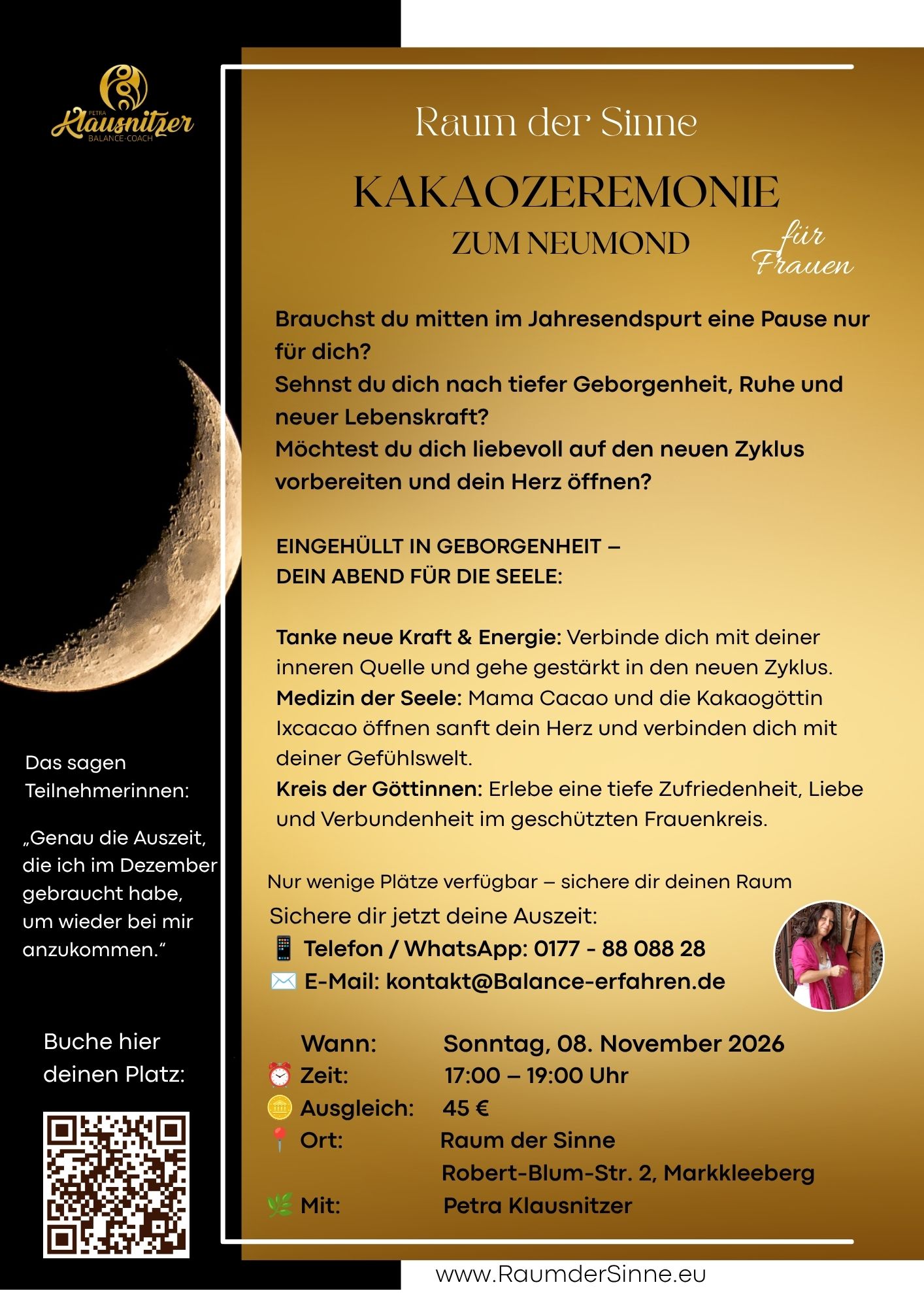 Kakaozeremonie zum Neumond