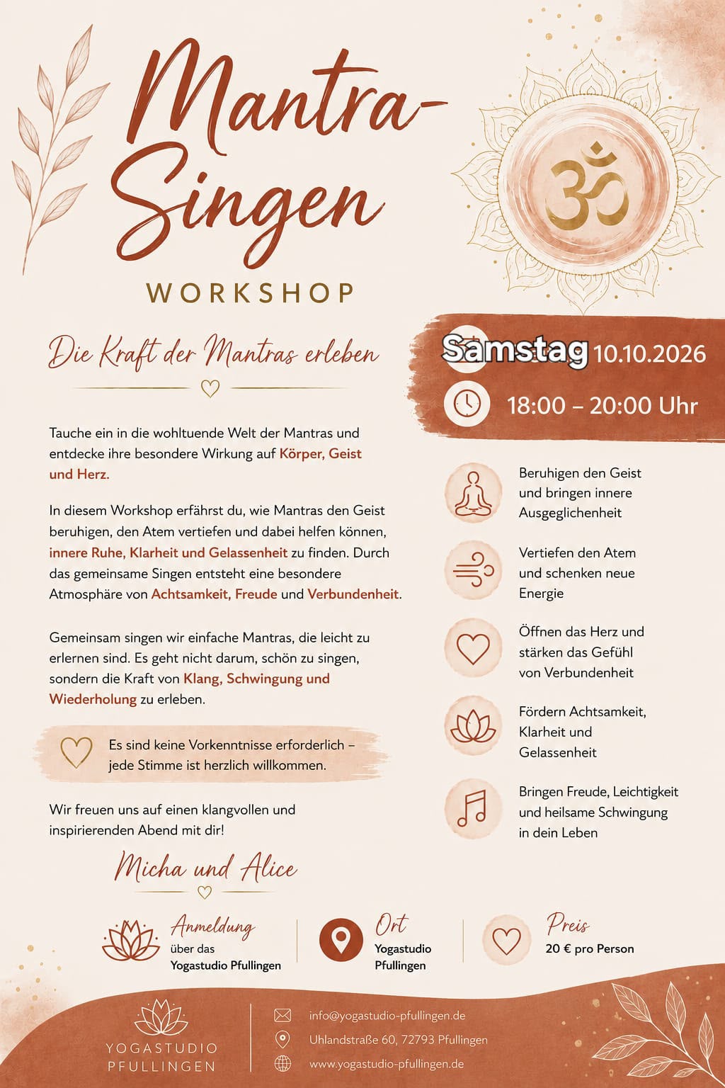 Mantra Workshop 