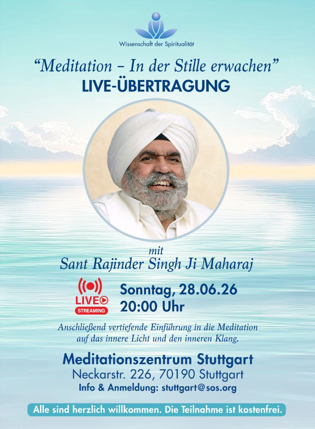 Meditation - In der Stille erwachen 