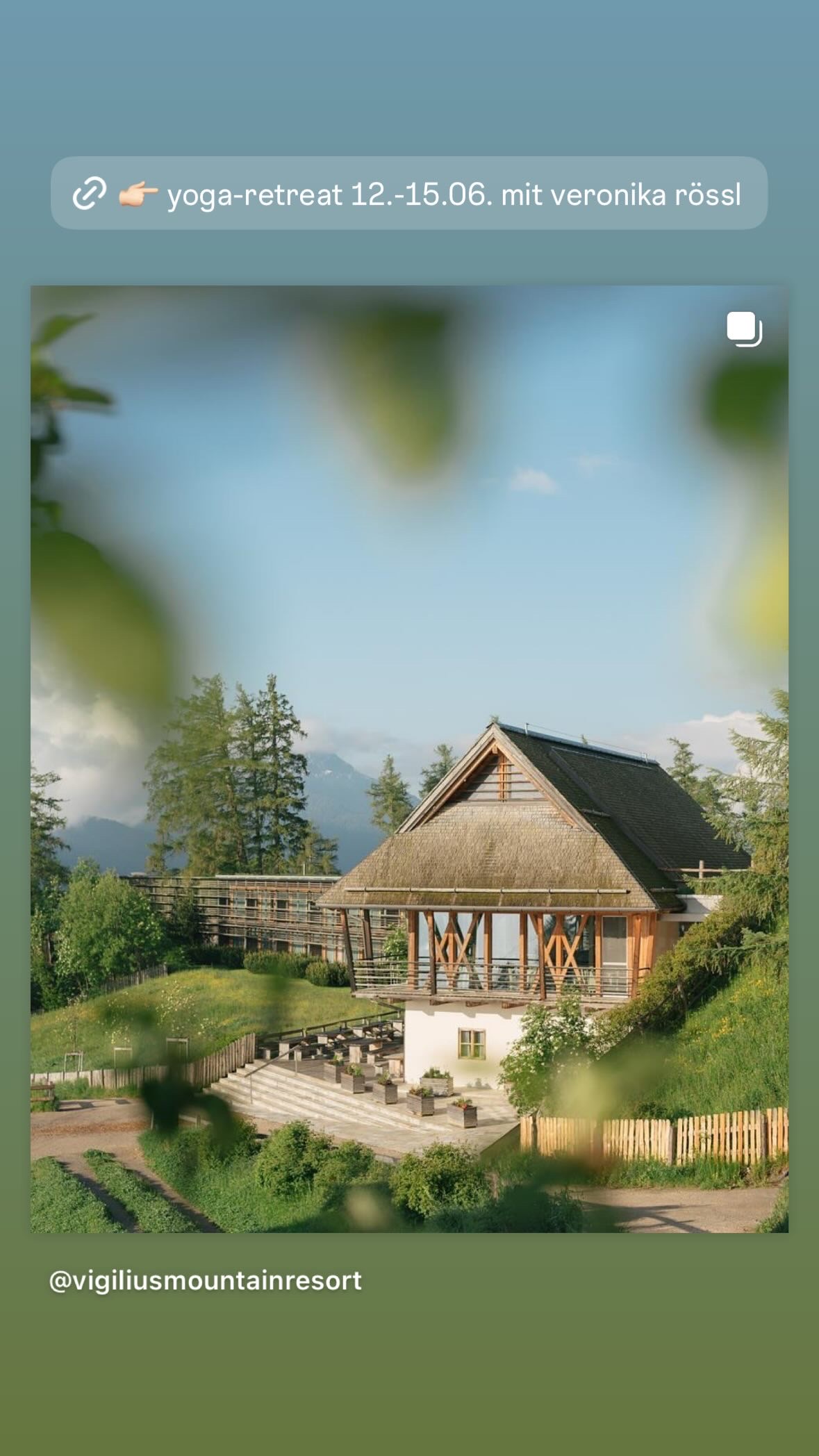 Yoga & Meditations-Retreat Wochenende im Vigilius Mountain Resort, Lana, Südtirol
