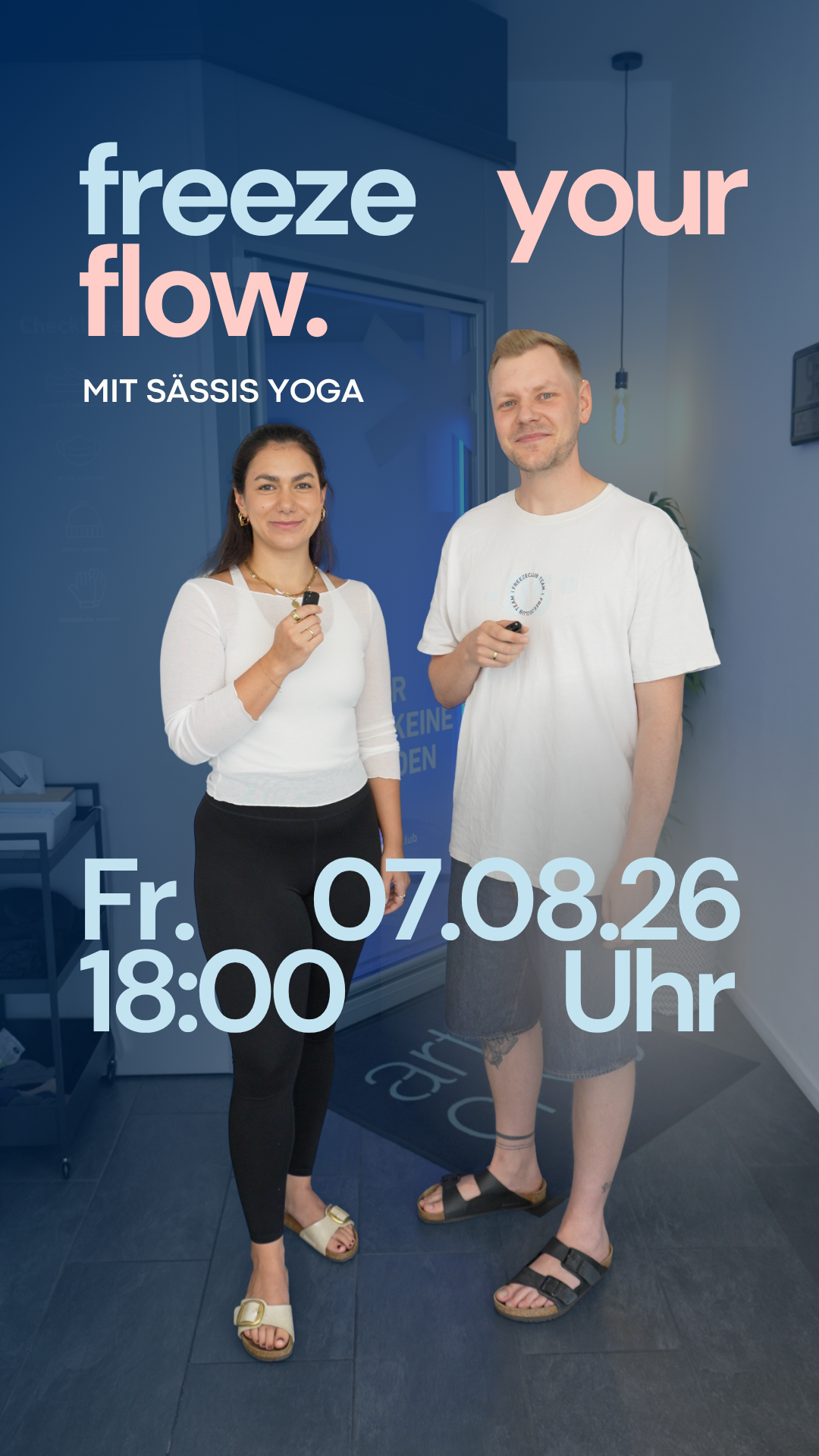 Yoga Flow & Kryo-Erlebnis im freezeclub Balingen