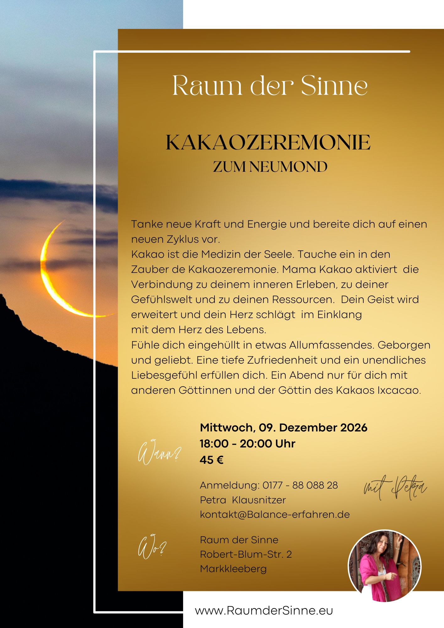 Kakaozeremonie zum Neumond