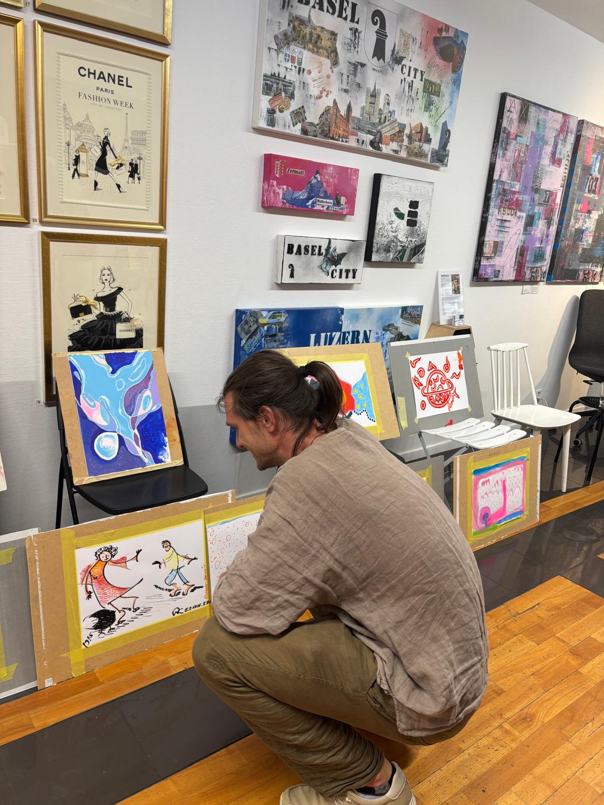 Painting and Improv Concert