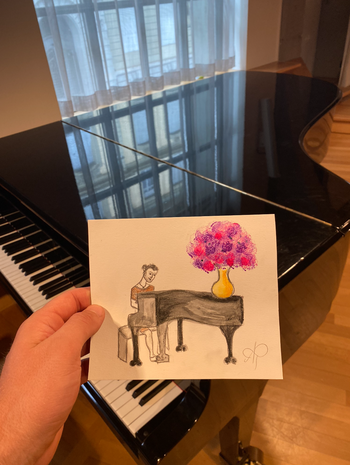 Painting and Improv Concert