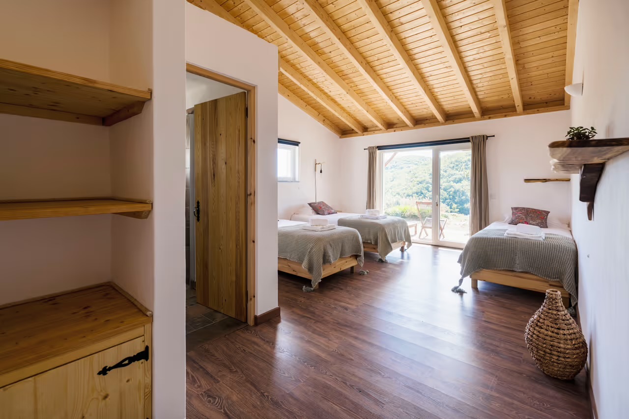 Sharing triple room (shared by 2 people)