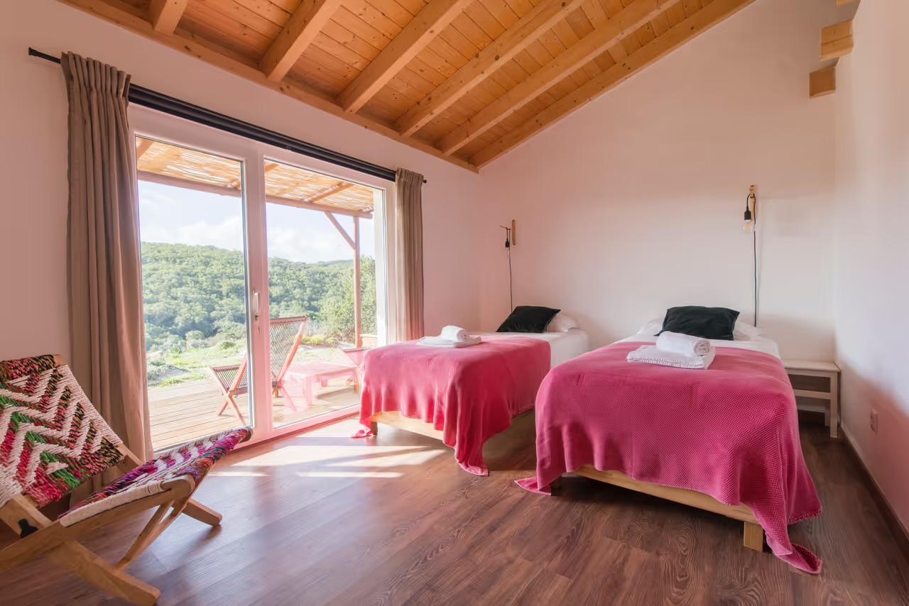 Shared double room