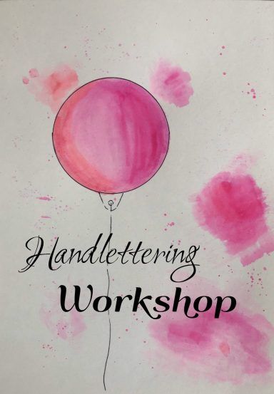 Handlettering und Aquarellmalen, Foto 3