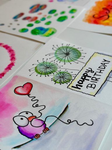 Handlettering und Aquarellmalen, Foto 4