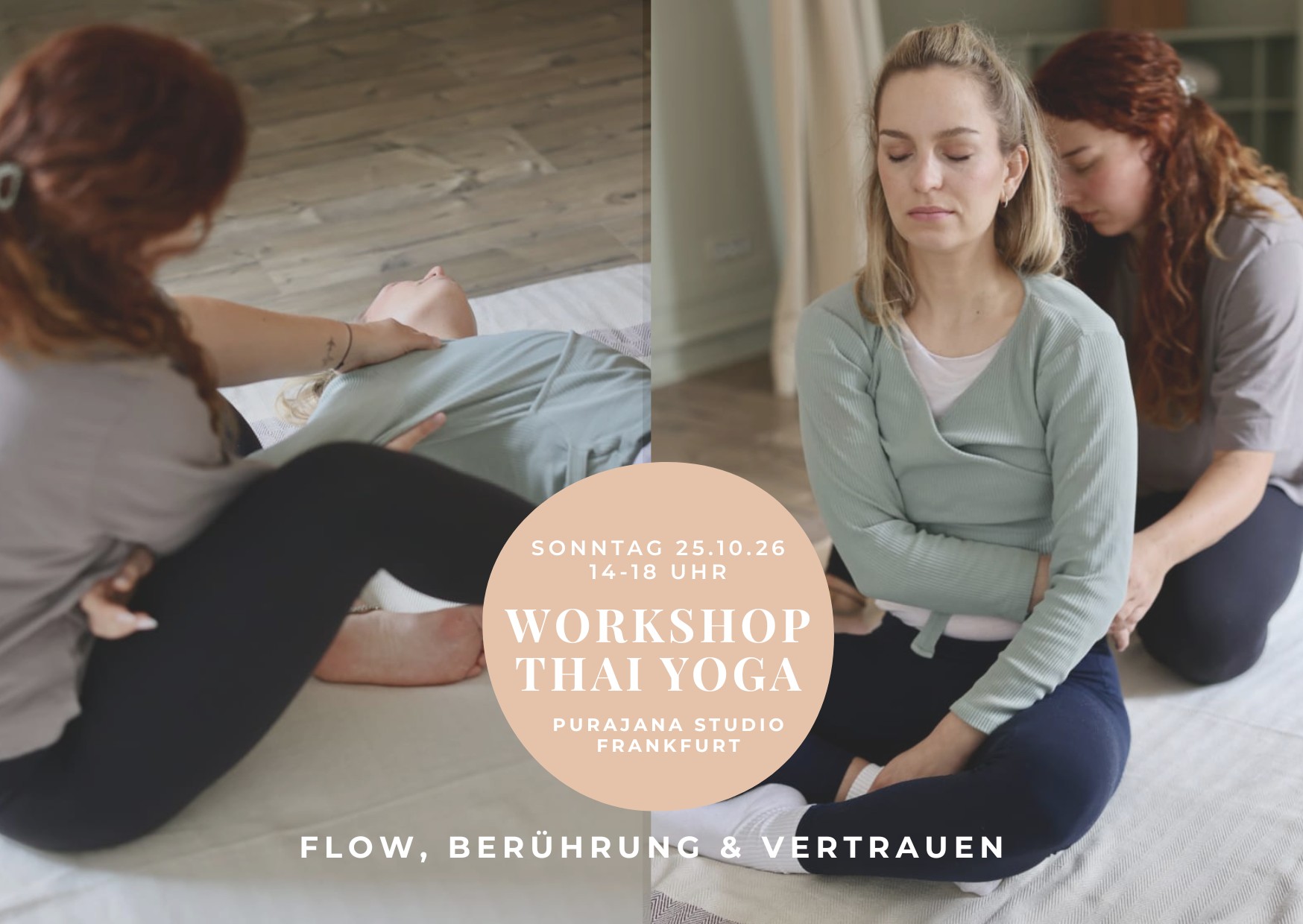 Thai Yoga Workshop: Flow, Berührung & Vertrauen