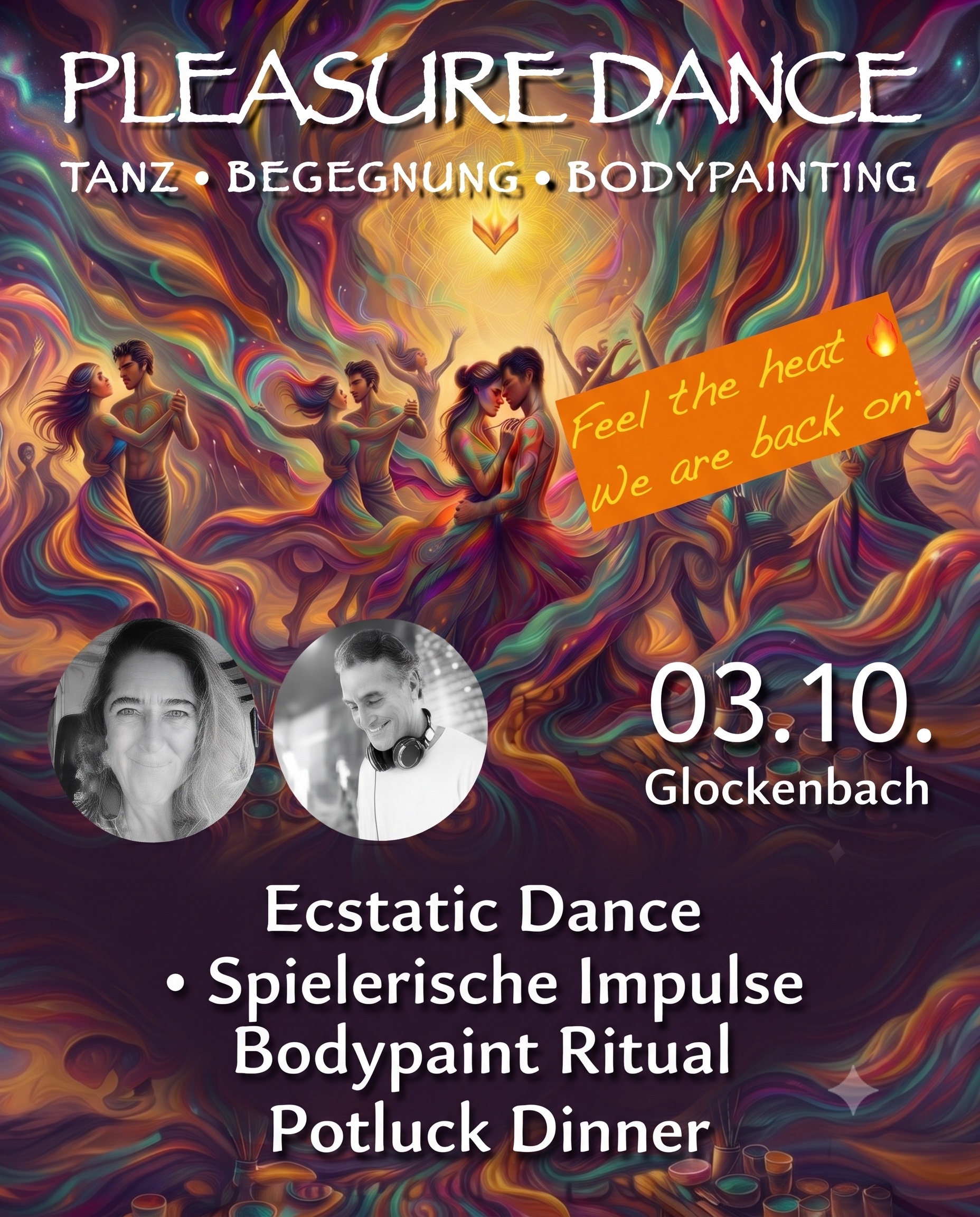 💋 PLEASURE DANCE 💋   Tanz • Begegnung • Bodypainting - im Glockenbachviertel, Foto 1