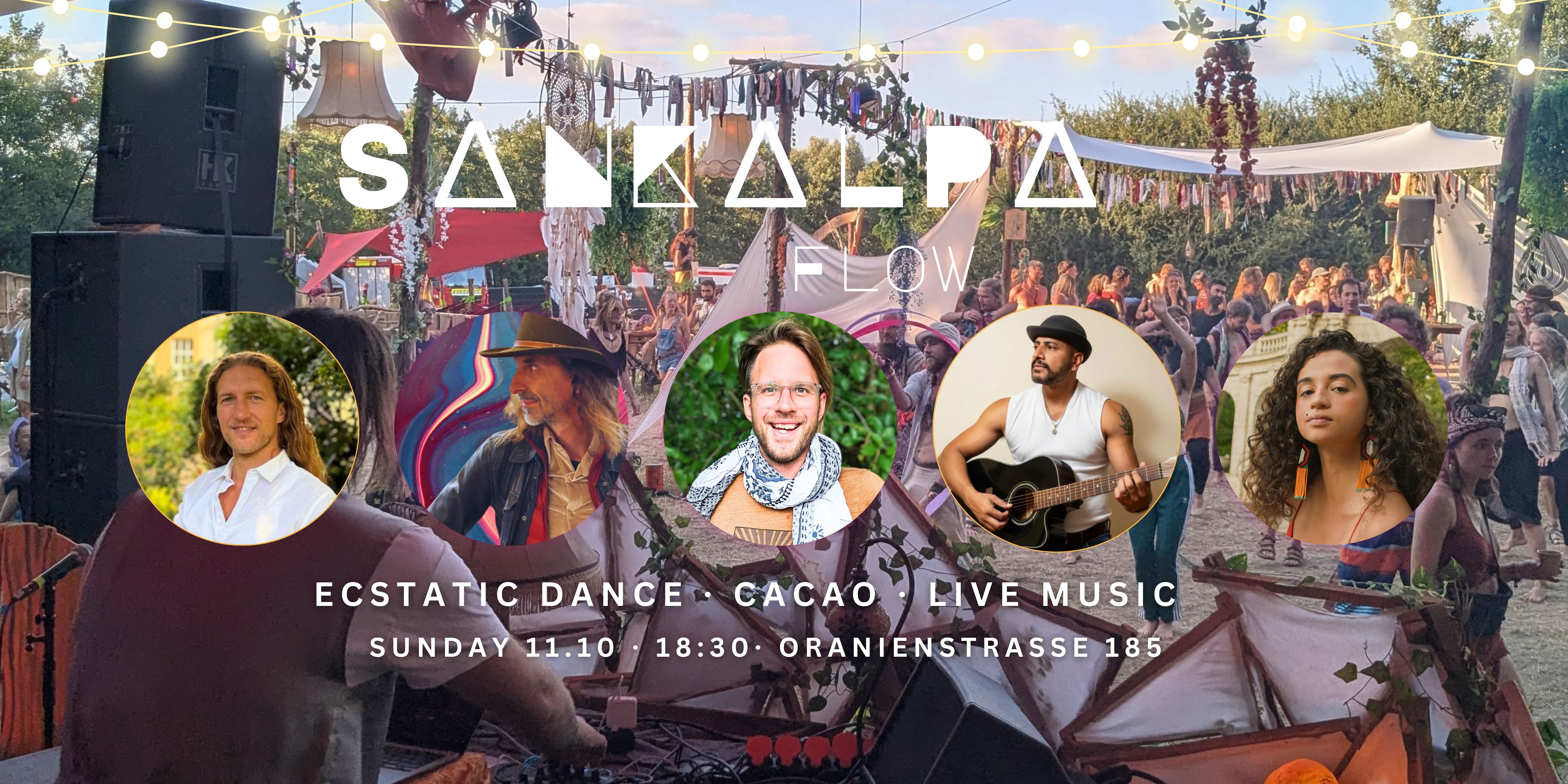 Ecstatic Dance ♥ Sankalpa flow ♥ Cacao Ceremony - Kaaruu & Ram Chama