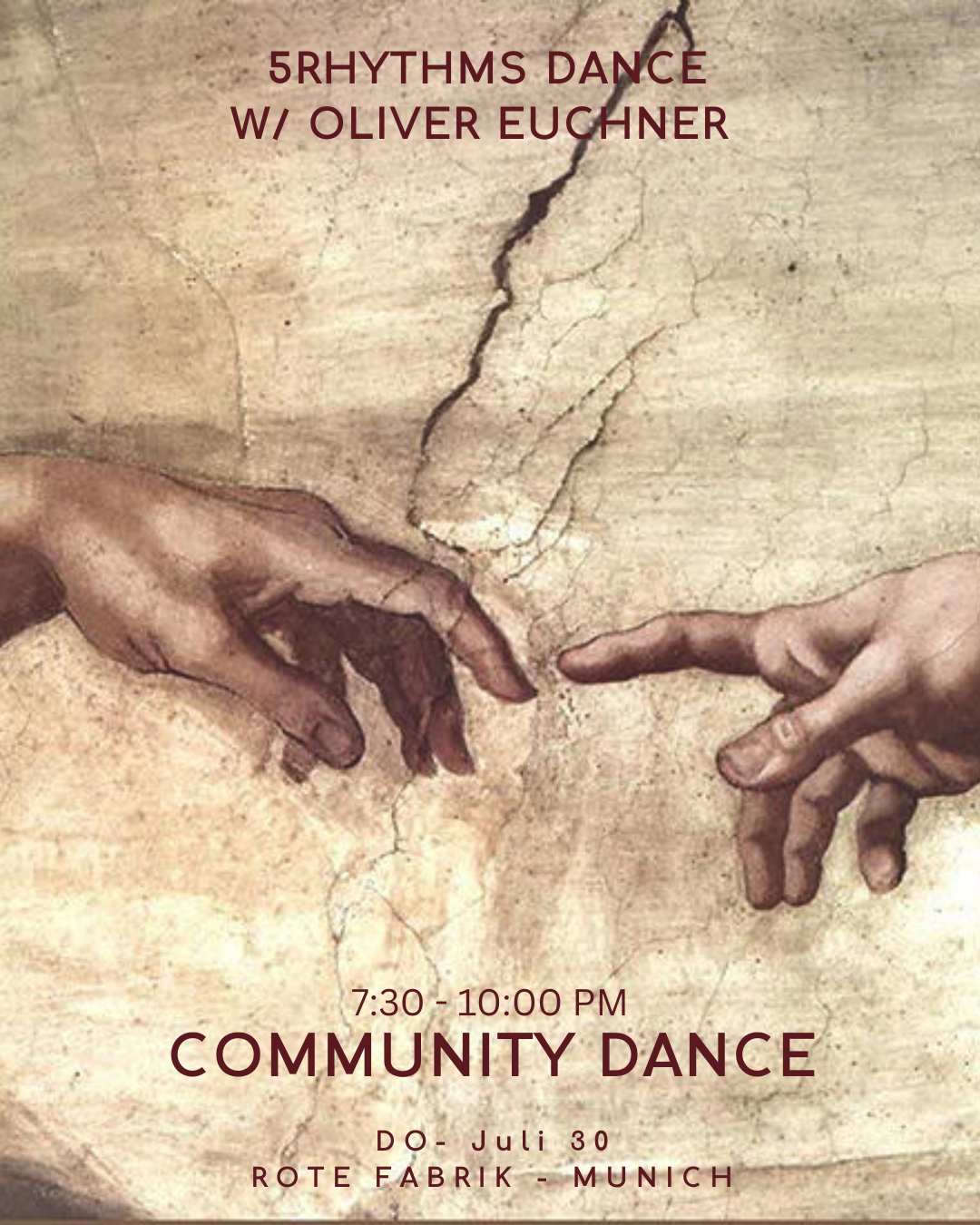 5Rhythms Dance w/ Oliver - Community Dance
