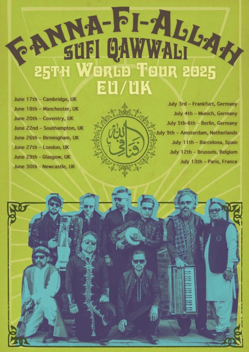 Event image for Sufi Qawwali night in Berlin with Fanna-Fi-Allah