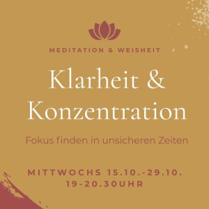 Meditation & Weisheit