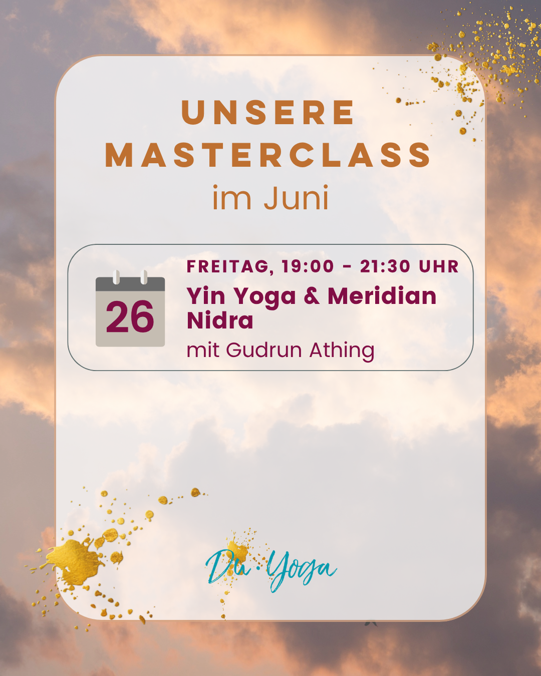 Yin Yoga & Meridian Nidra