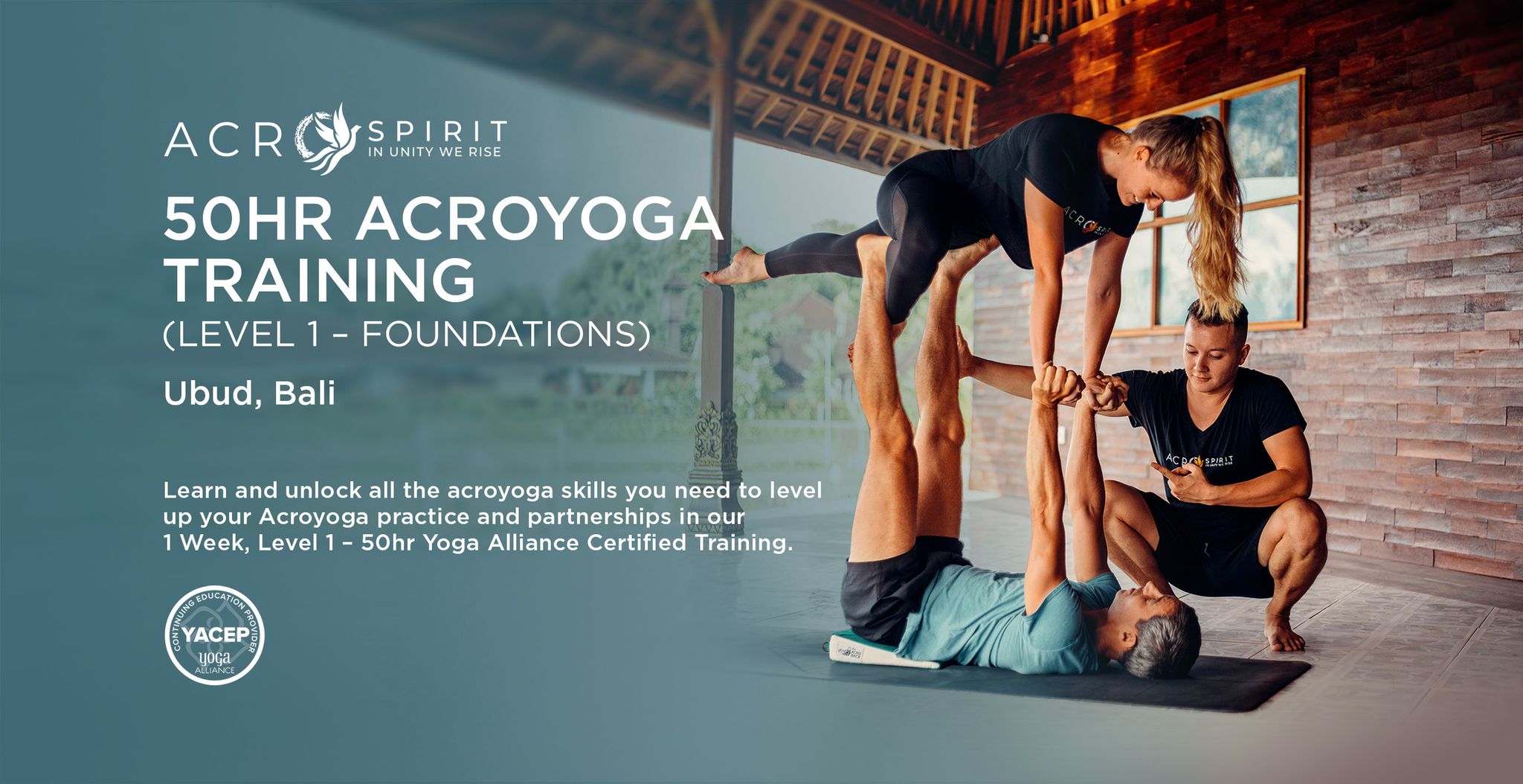 50HR Acroyoga Training (Level 1 - Foundations), photo 1