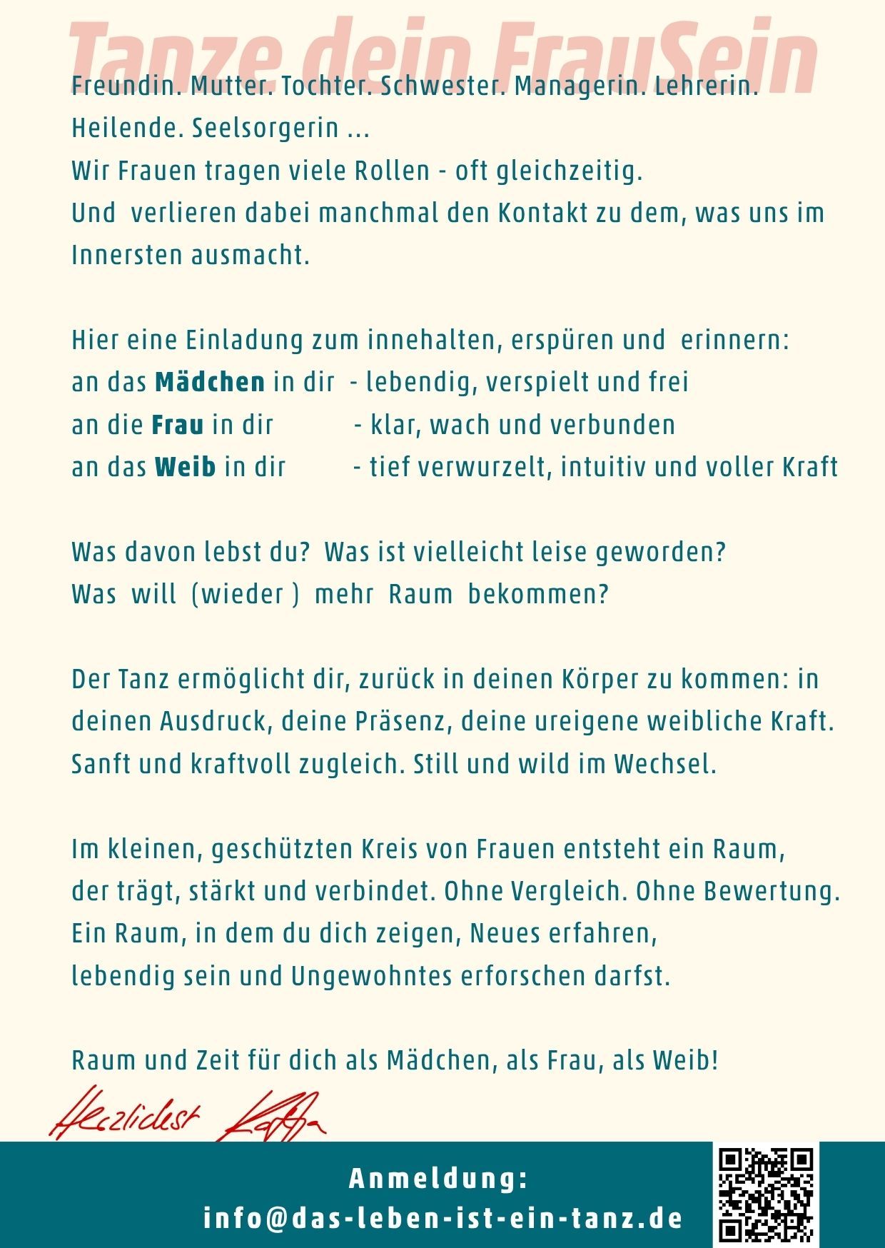 Mädchen - Frau - Weib