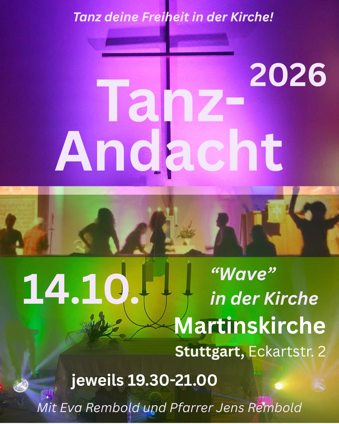 Wave in der Kirche