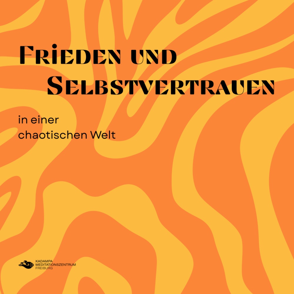 Meditation und Vortrag: "Frieden und Selbstvertrauen in einer chaotischen Welt finden"