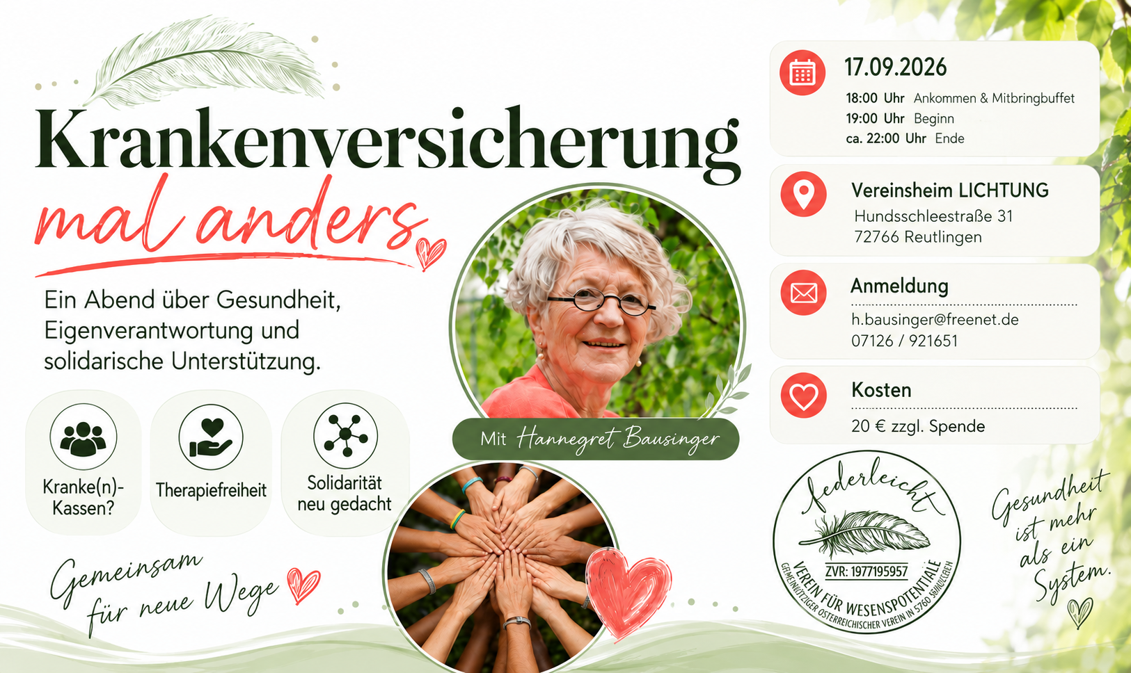 Krankenversicherung mal anders