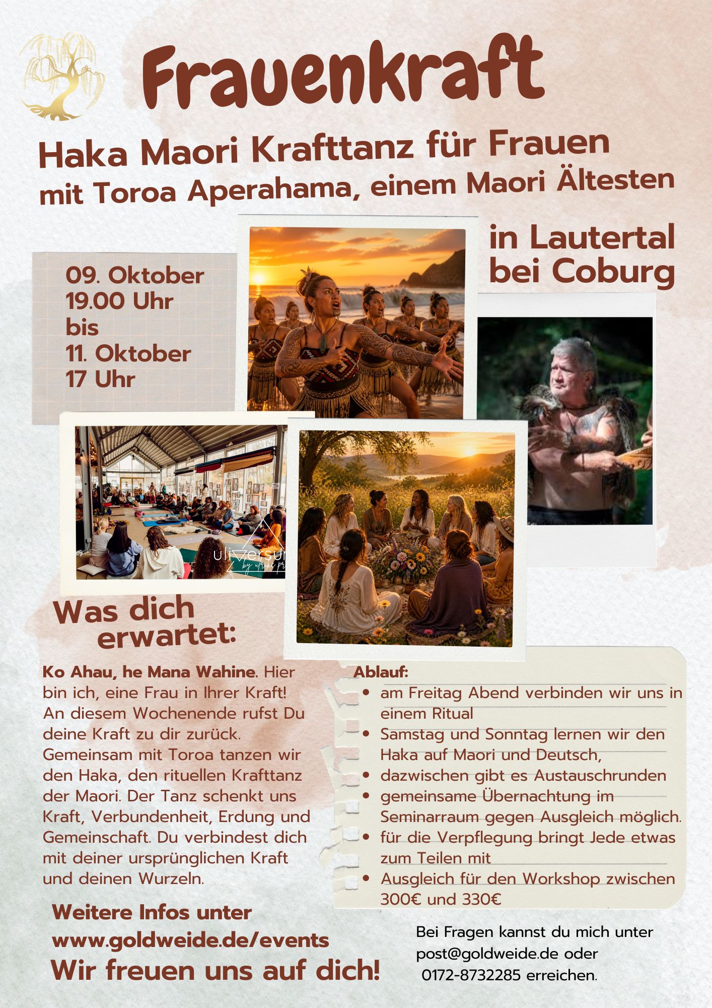 Flyer Frauenkraft Wochenende
