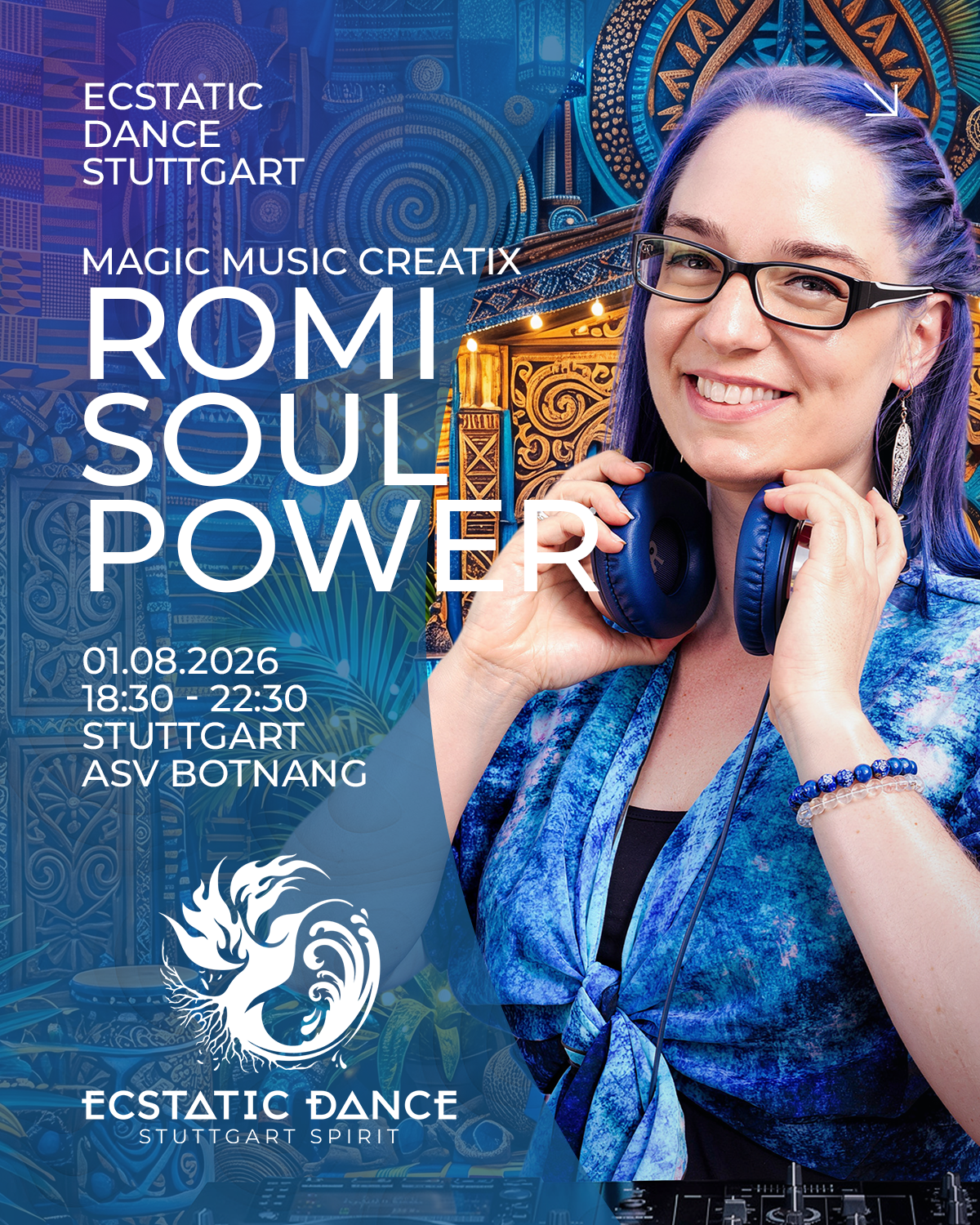 🔥 Ecstatic Dance Stuttgart ASV Botnang | Dance Journey w/ Romi SoulPower, फ़ोटो 3
