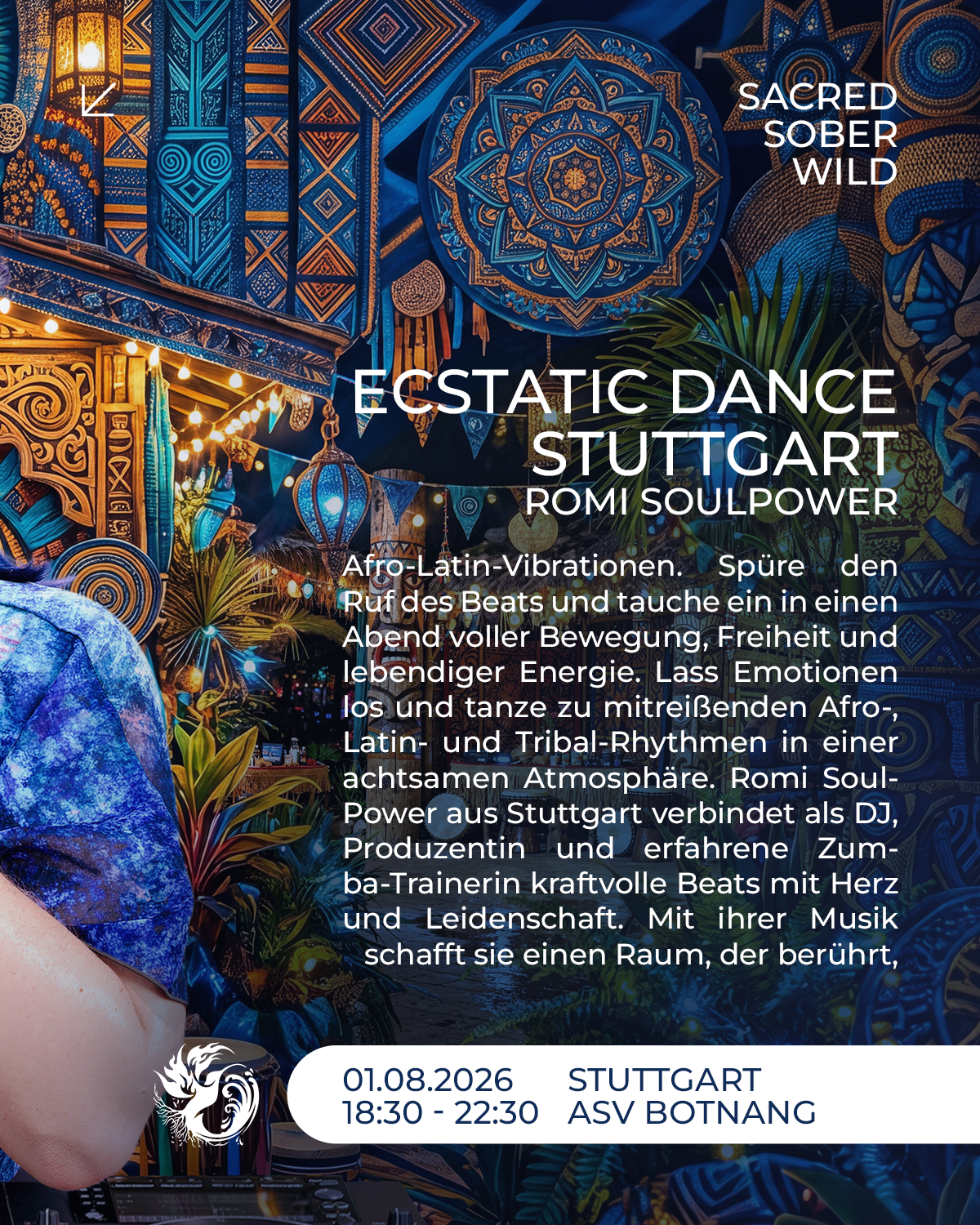 🔥 Ecstatic Dance Stuttgart ASV Botnang | Dance Journey w/ Romi SoulPower, फ़ोटो 4