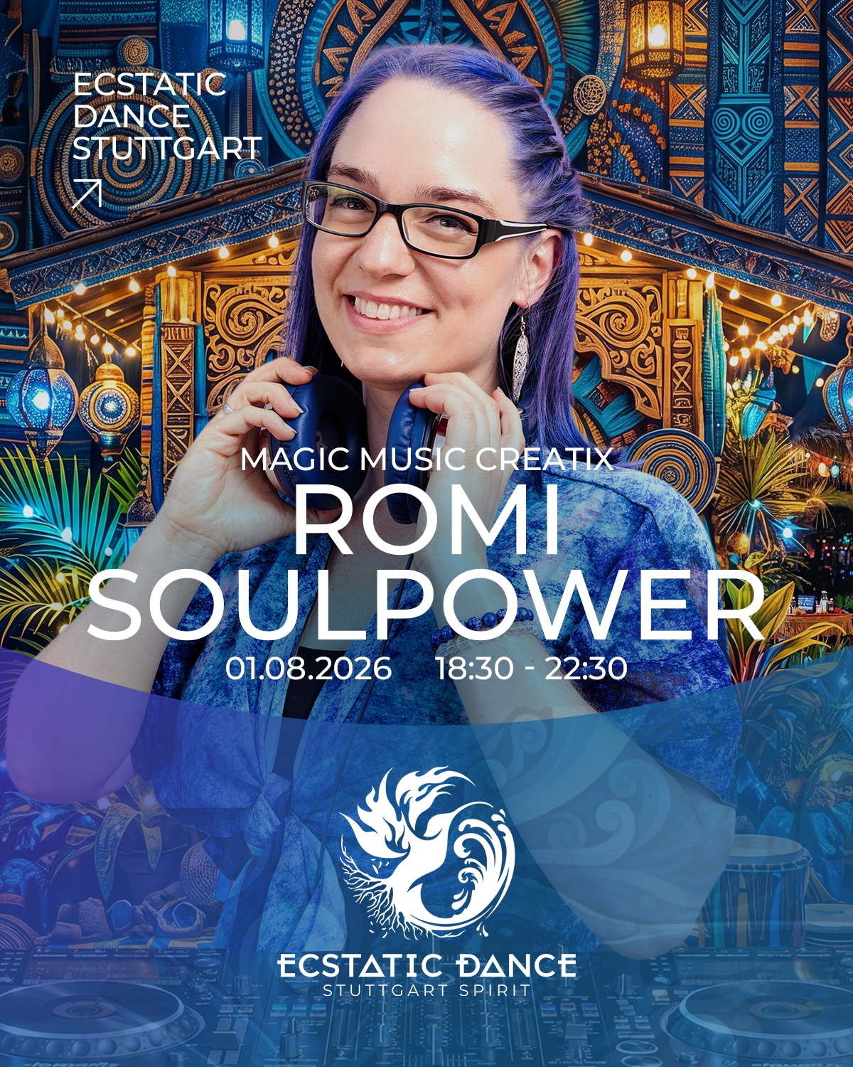 🔥 Ecstatic Dance Stuttgart ASV Botnang | Dance Journey w/ Romi SoulPower, फ़ोटो 1