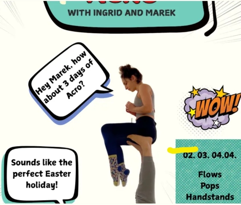 Easter Acro mit Ingrid & Marek!, photo 1