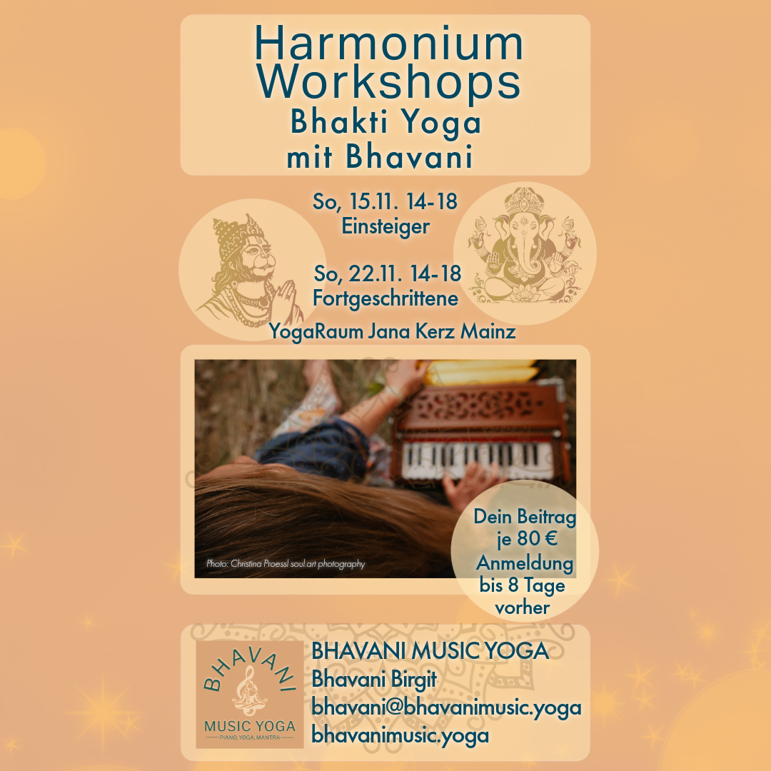 HarmoniumWorkshops. November. 2026