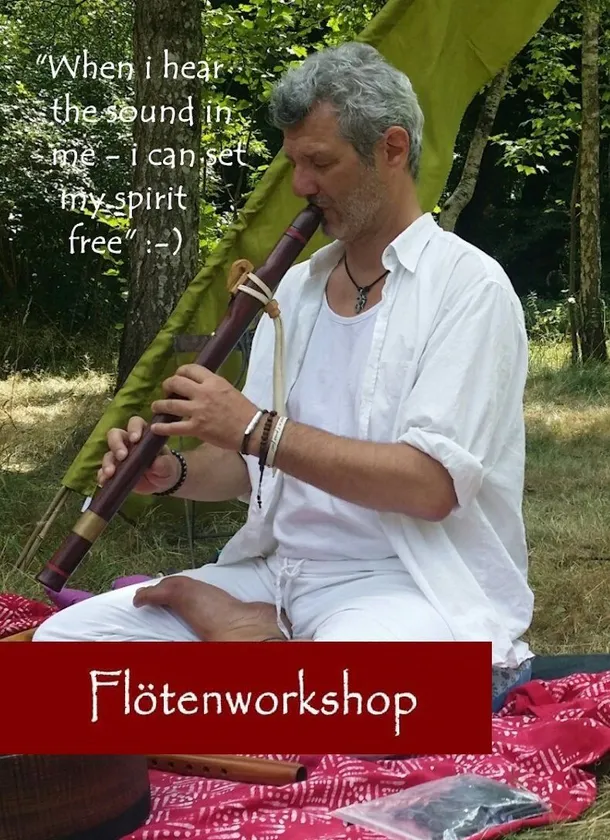 intuitives Flöten mit indianischen Meditationsflöten