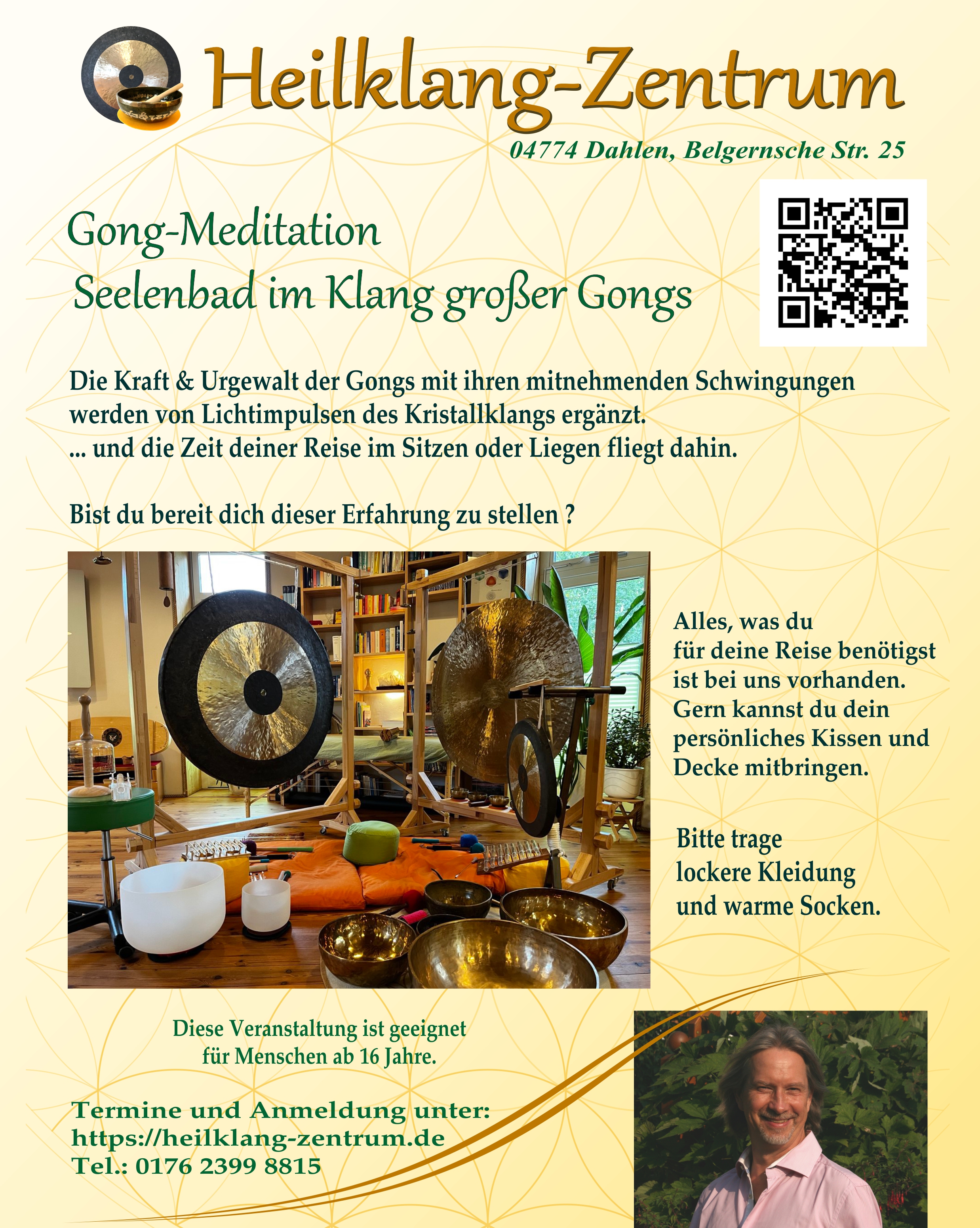 Gong-Meditation Spezial  -->  mit den Gongs in die Nacht