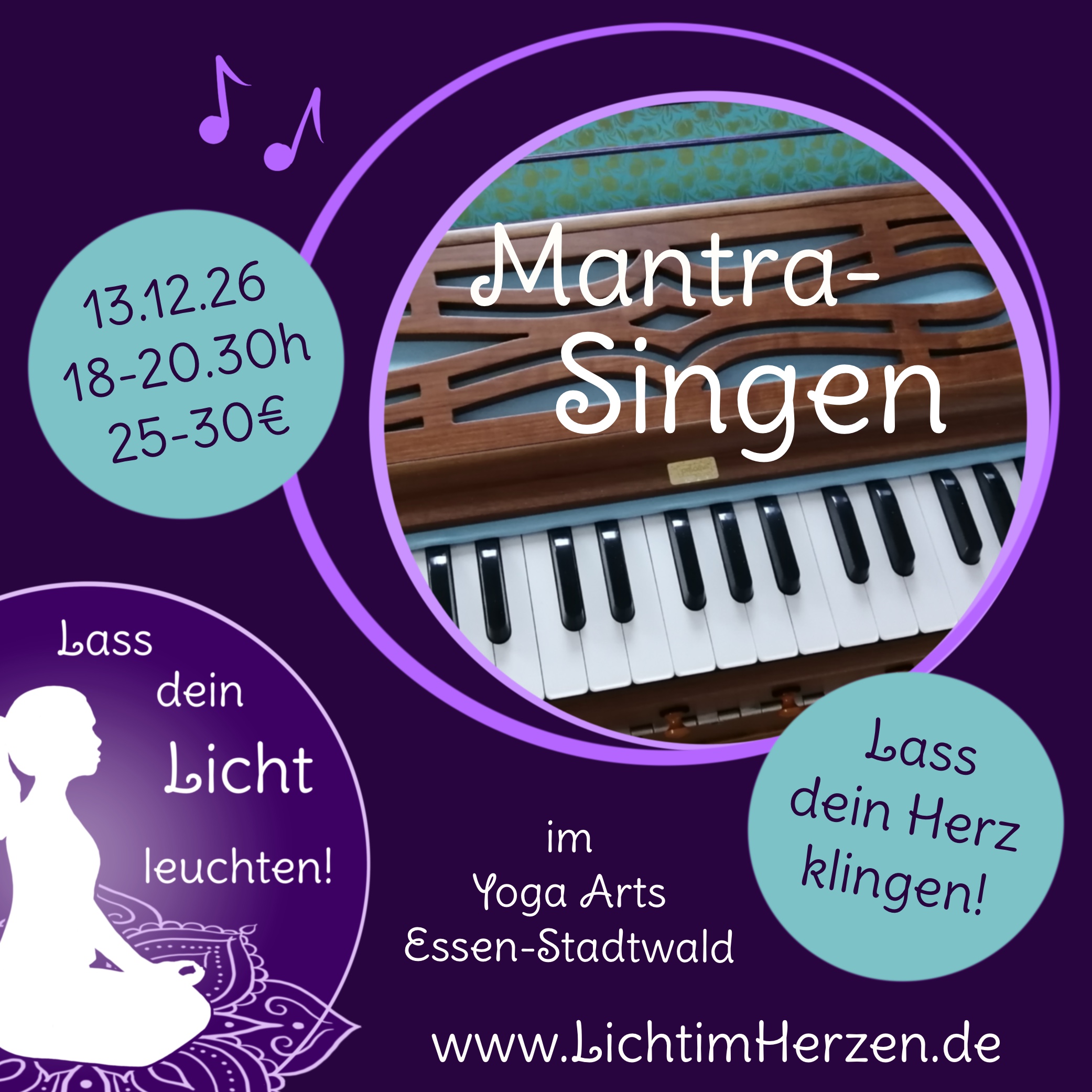 Mantra-Singen - Lass dein Herz klingen!  