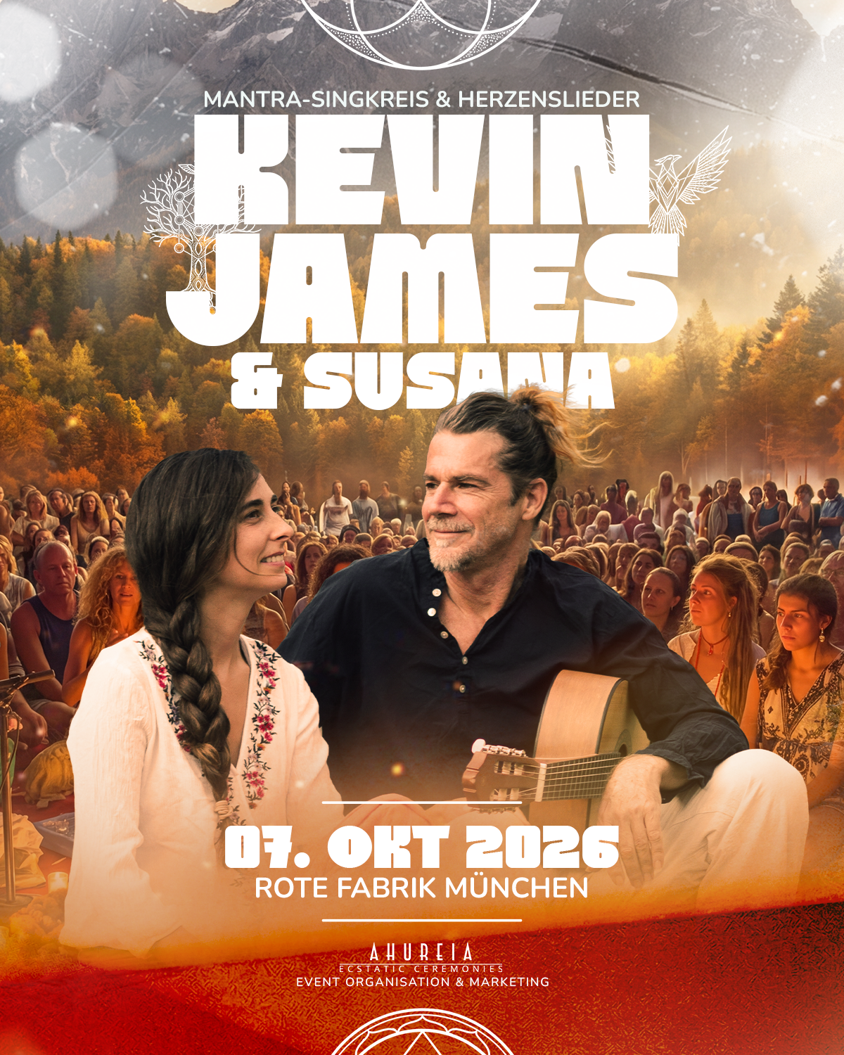 KEVIN JAMES & SUSANA - Mantra-Singkreis - Live in München