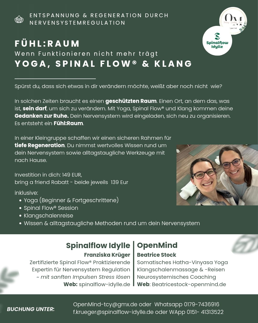 FÜHL:RAUM - vom Funktionieren ins lebendige Leben, Foto 2