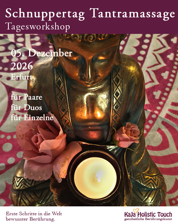 Schnuppertag Tantramassage - Tagesworkshop  in Erfurt