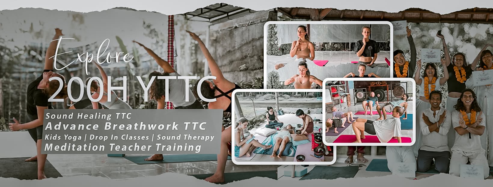 Bali Yoga Center backdrop