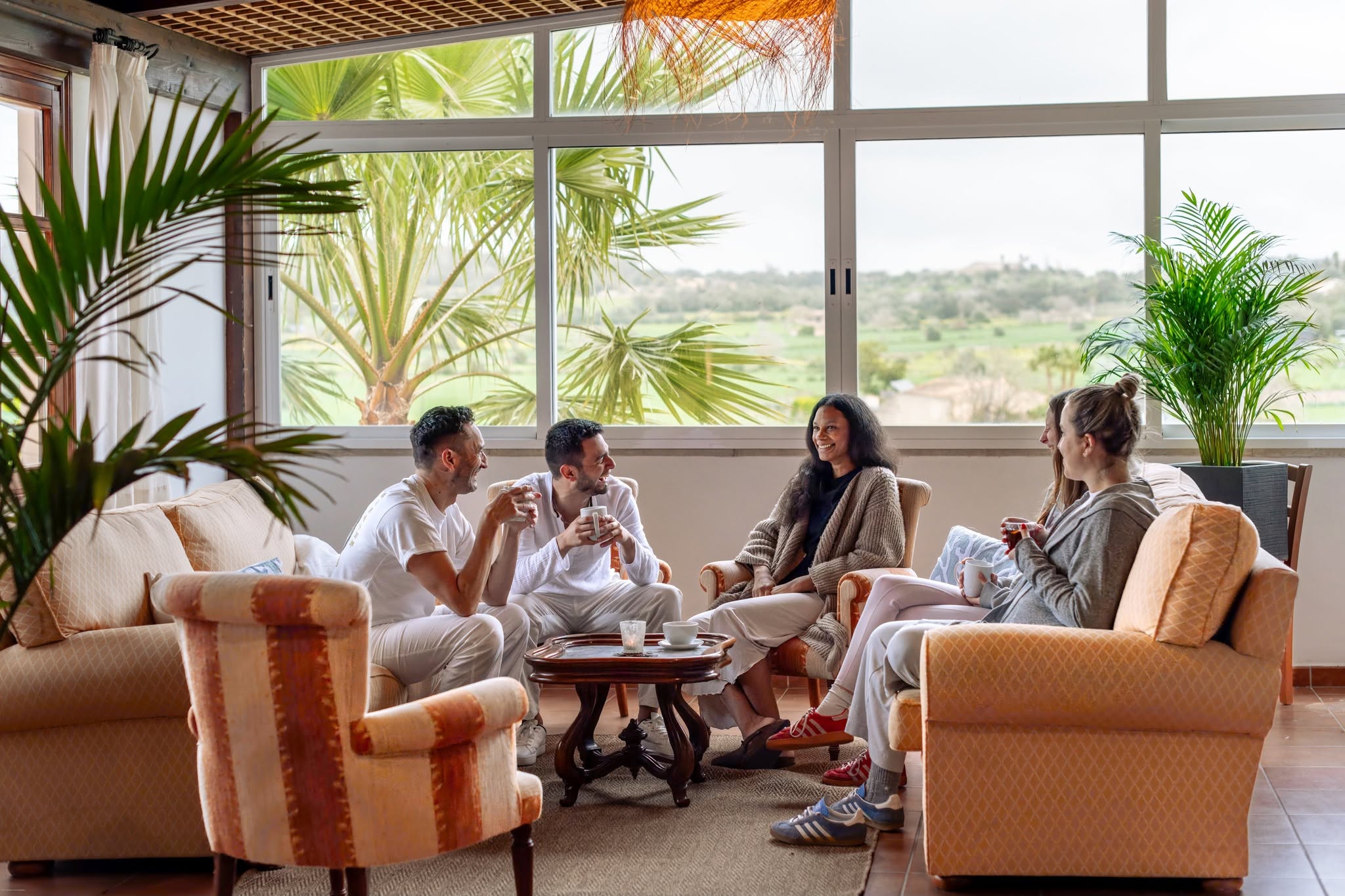 Son Manera Retreat Finca Mallorca backdrop