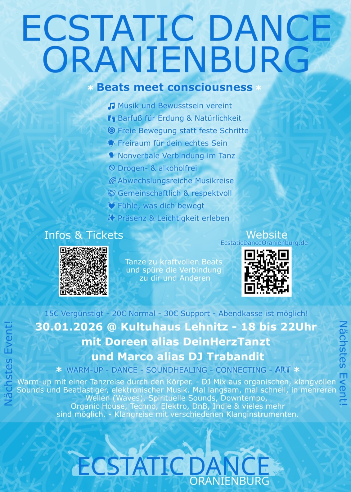 Ecstatic Dance Oranienburg - Beats meet consciousness