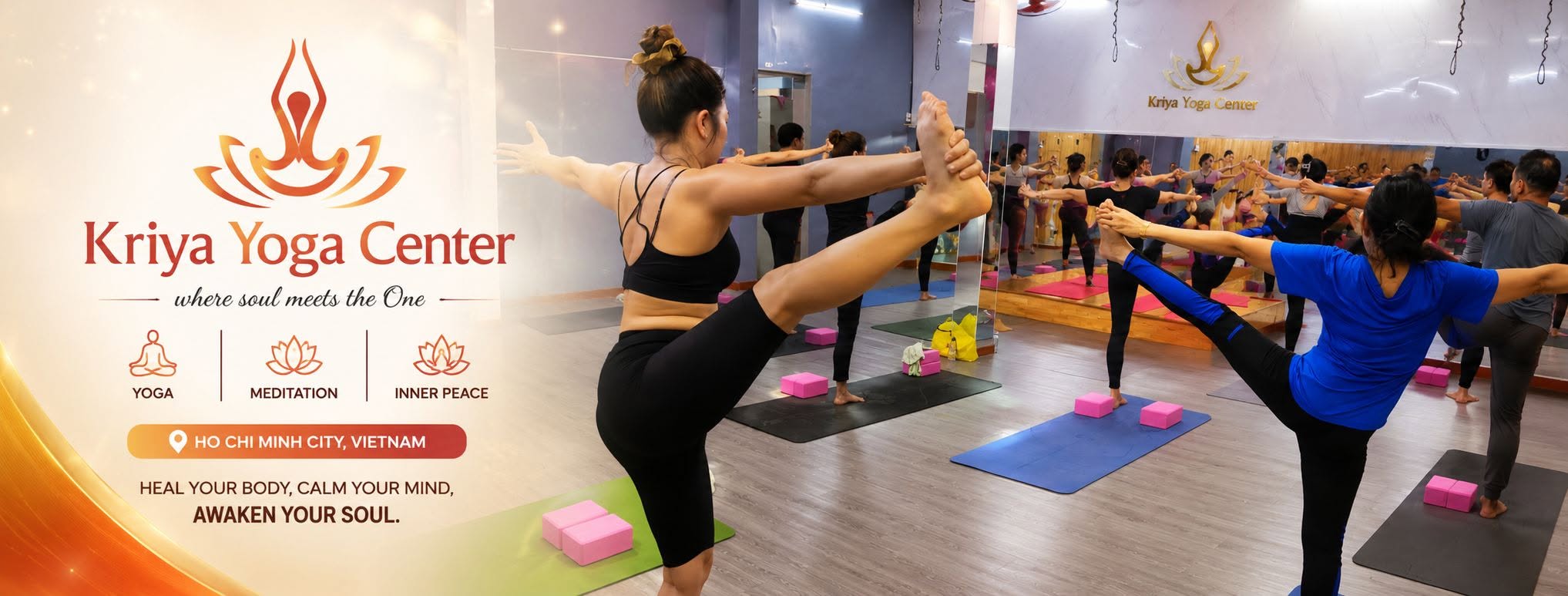Kriya Yoga Center backdrop