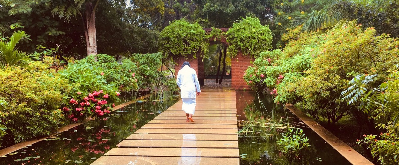 Dhyana Retreats backdrop