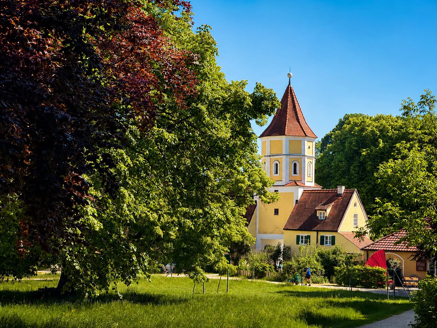 Schloss Blumenthal backdrop