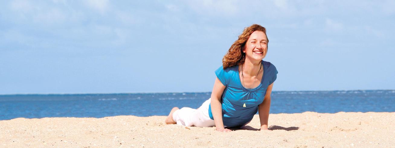 Yoga Vidya Nordsee Ashram backdrop