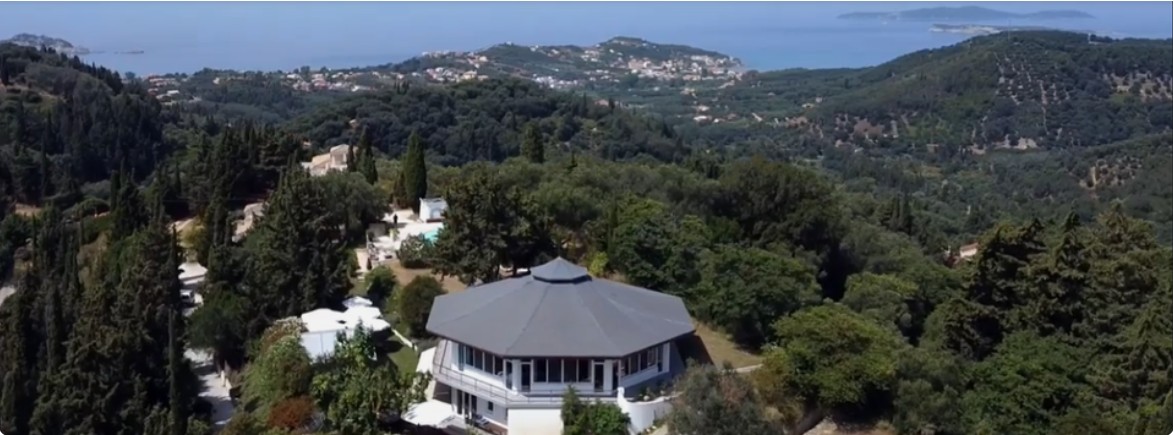 Corfu Buddha Hall backdrop