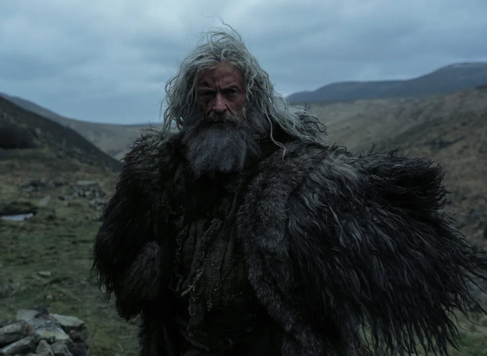 Hugh Jackman carga con una leyenda ensangrentada en "La muerte de Robin Hood"