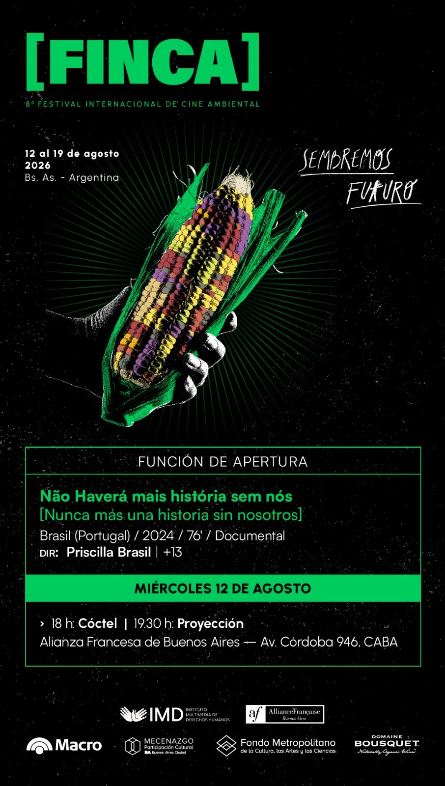 FINCA 2026 llega a Buenos Aires con 35 películas: programación, sedes y cómo conseguir entradas