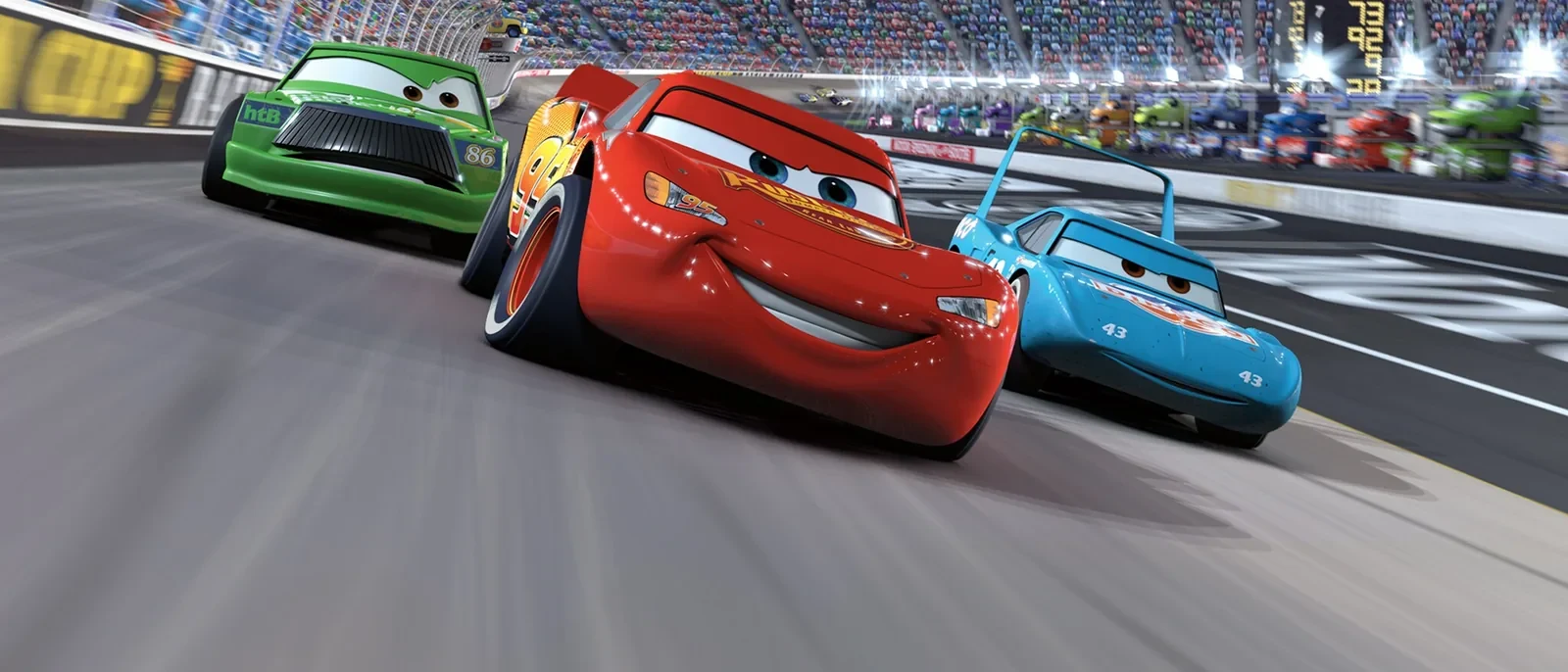 Rayo McQueen en Cars (Disney / Pixar)